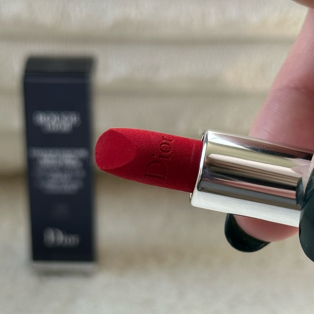 Dior- Mini Lipstick Shade 999 (set of 2)- BRAND NEW